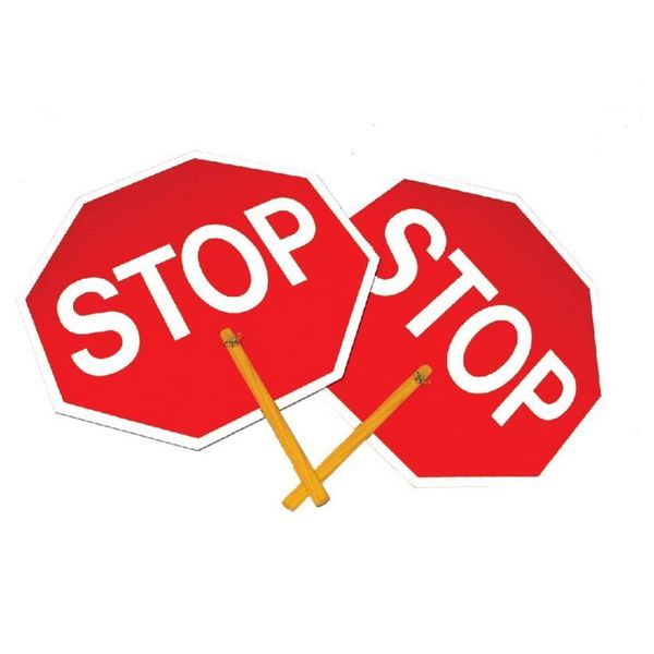 Nmc Paddle Sign Stop/Stop PS2
