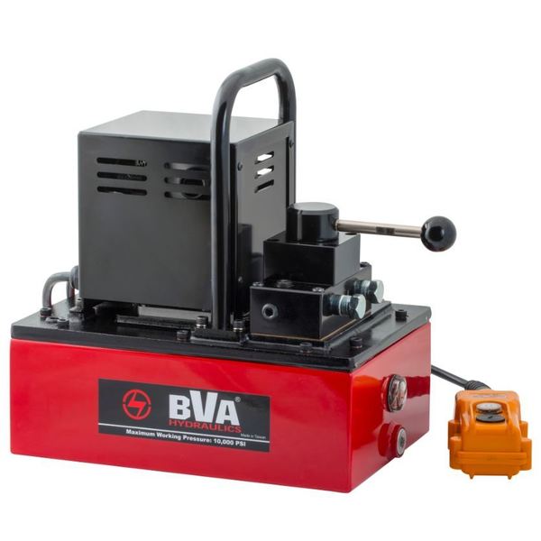 Bva Hydraulics E-Pump, 1Hp Universal, 1 Gal, 3W/3P Manual PU20M3N01B