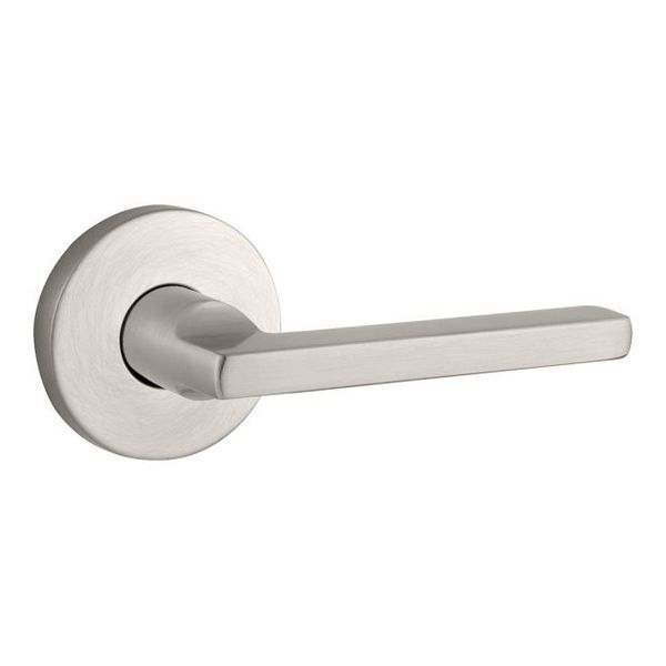 Baldwin Reserve Satin Nickel Door Levers PV.SQU.CRR.150