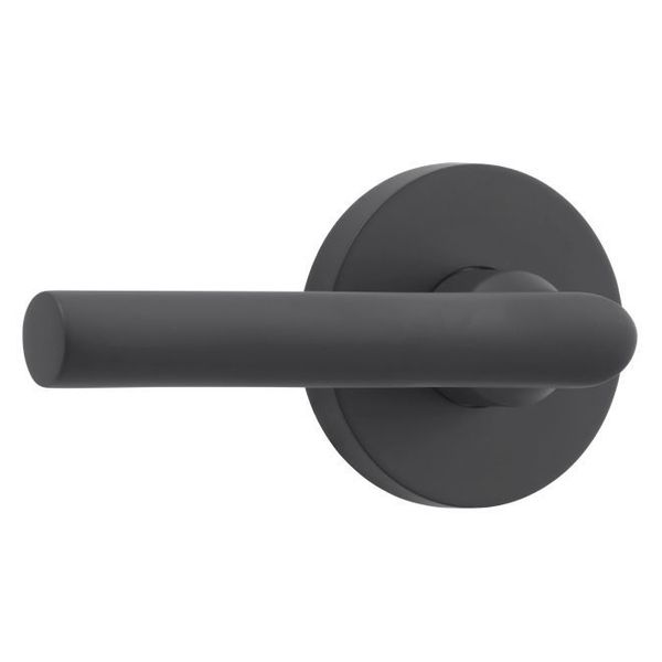 Baldwin Reserve Satin Black Door Levers PVTUBCRR190