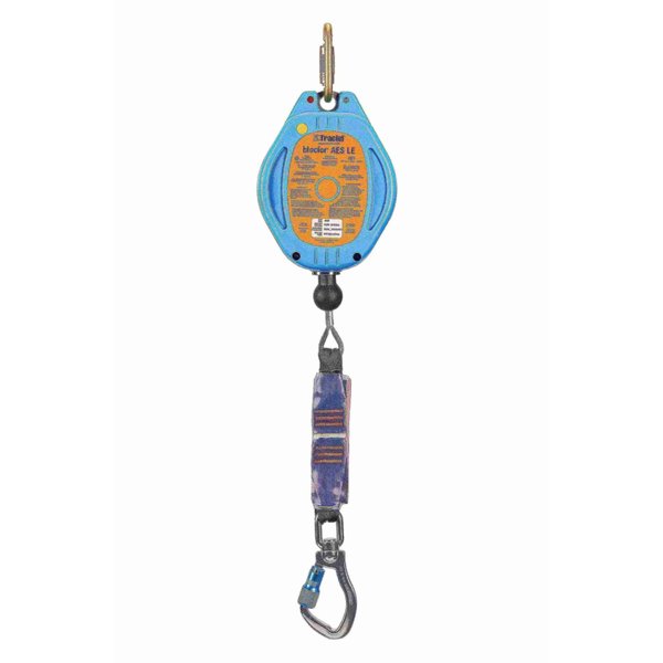 Tractel Self Retracting Lifeline, 30 ft., Blue RA30G/LE