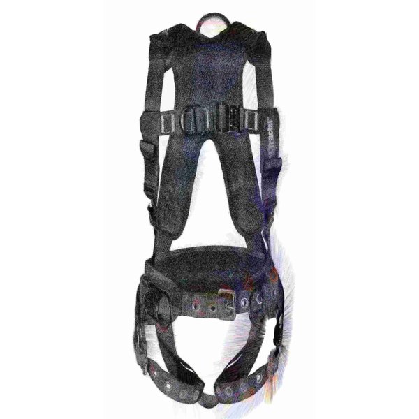 Tractel Tower Tracx Full Body Harness, Tower, Mast, & Aerial Climbing, XL Size FTD13XL
