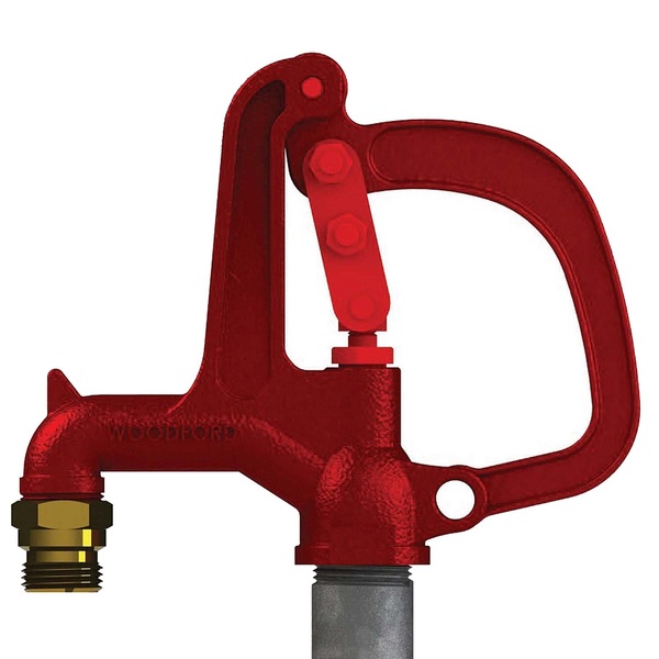 Woodford Manufacturing Yard Hydrant, 3/4"x3/4" NPTxMPT 1" P R34-2