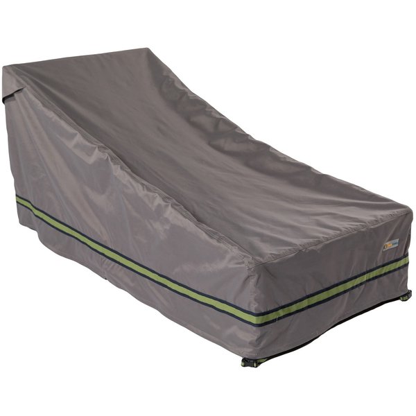 Duck Covers Soteria Grey Patio Chaise Cover, 82"x57" RCE825732