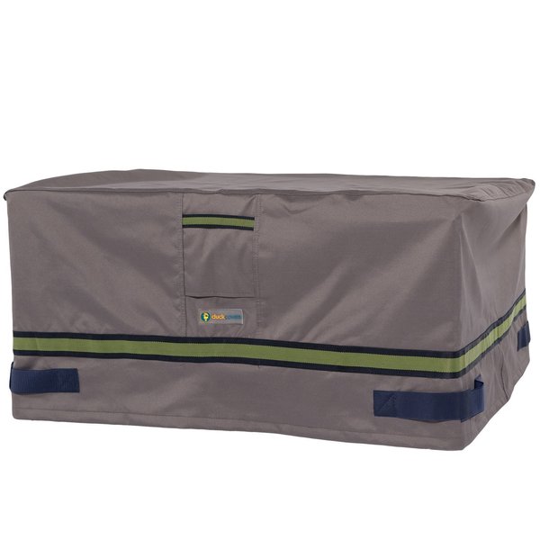 Duck Covers Soteria Grey RainProof Patio Rect. Fire Pit Cove, 56"x38" RFPREC56