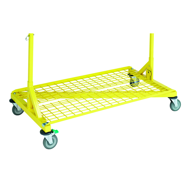 Irsg Yellow Bottom Grid Shelf for RGR2-350 Rolling Garment Rack RGR-S3