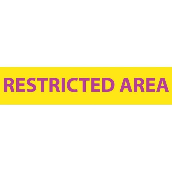 Nmc Radiation Insert Restricted Area Sign RI27