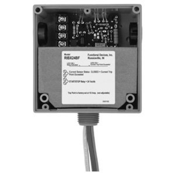 Johnson Controls Current Sensor Relay, 20Amp Spdt RIBX24BF