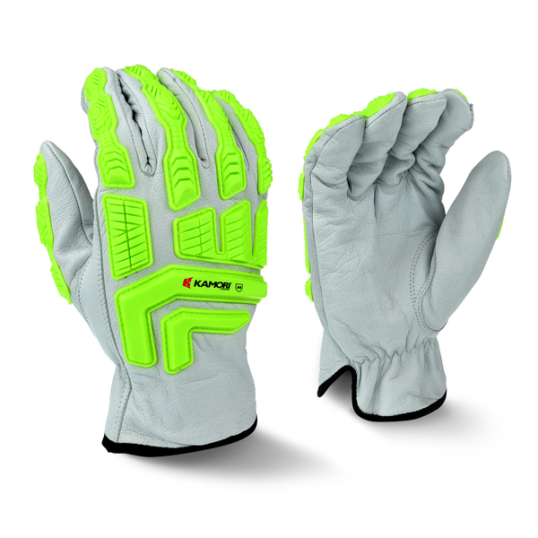 Radians Cut Resistant Impact Gloves, A4 Cut Level, Uncoated, S, 1 PR RWG50TS