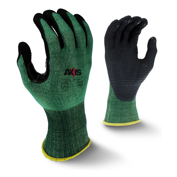 Radians Cut Resistant Coated Gloves, A2 Cut Level, Foam Nitrile, S, 1 PR RWG538S