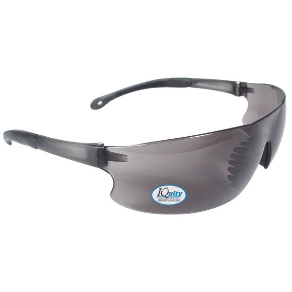 Radians Safety Glasses, Smoke IQ Polycarbonate Lens, Anti-Fog, Scratch-Resistant RS1-23