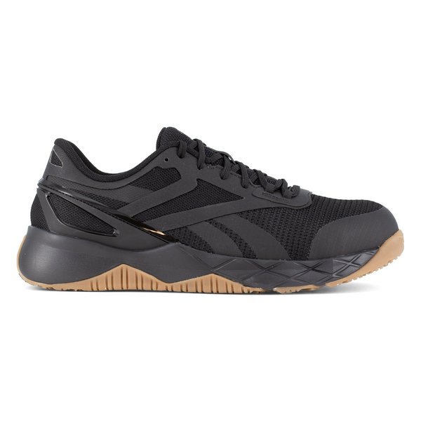 Reebok Athlet Work Shoes, Mens Black Comp Toe, PR RB3317