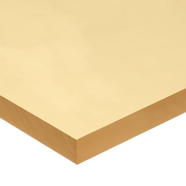 Usa Industrials Natural Rubber Sheet-40A-1"T x 12"W BULK-RS-NAT40-241