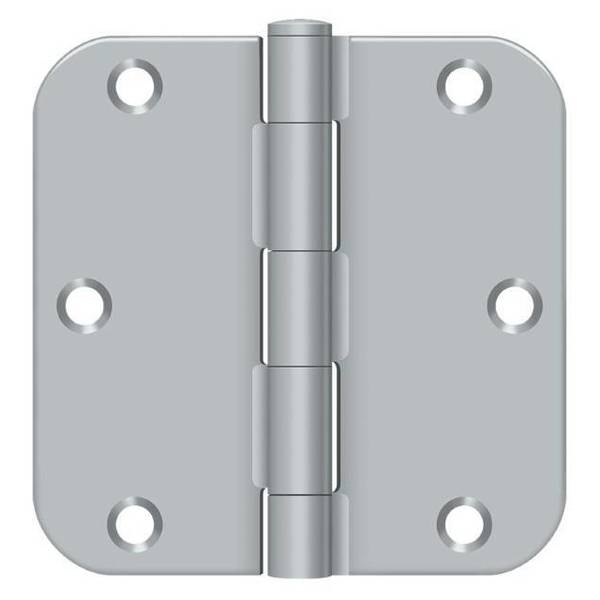 Deltana Satin Chrome Radius Hinge S35R5BK26D