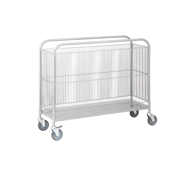 Irsg Stocking Cart 16”D x 49”L x 42”H; 5" Casters (2 swvl/2 brk) SC-1649