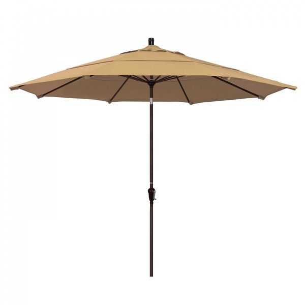 March Patio Umbrella, Octagon, 110.5" H, Olefin Fabric, Champagne 194061037928