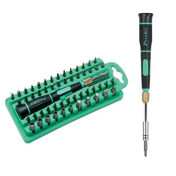 Proskit Screwdriver and Bit Set 58Pc SD-9828