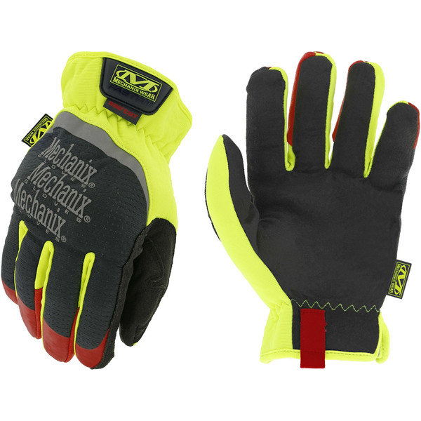Mechanix Wear Hi-Vis Cut Resistant Gloves, A4 Cut Level, Uncoated, S, 1 PR SFF-X91-008