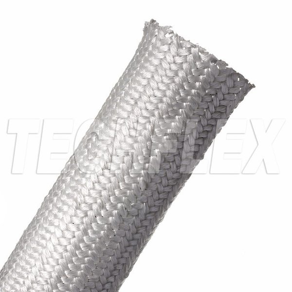 Techflex Silica Braided Sleeving, 4", Natural SLN4.00NT