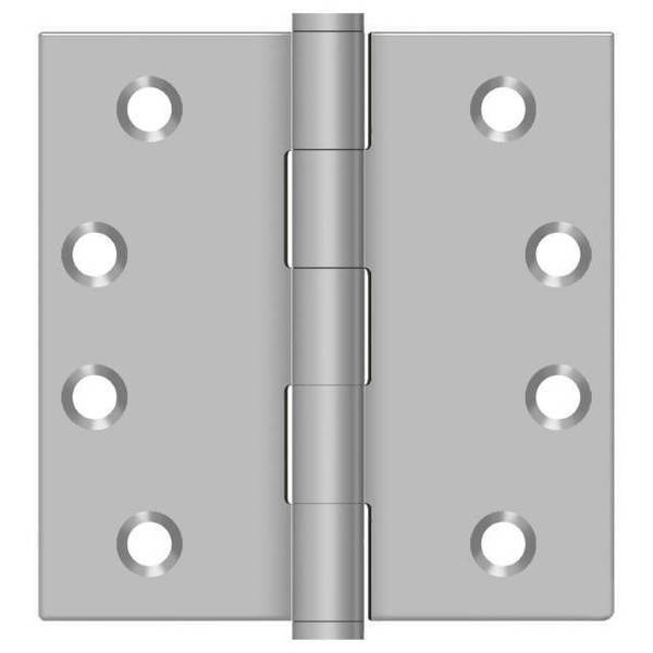Deltana Satin Stainless Steel Square Hinge SS44U32D-R