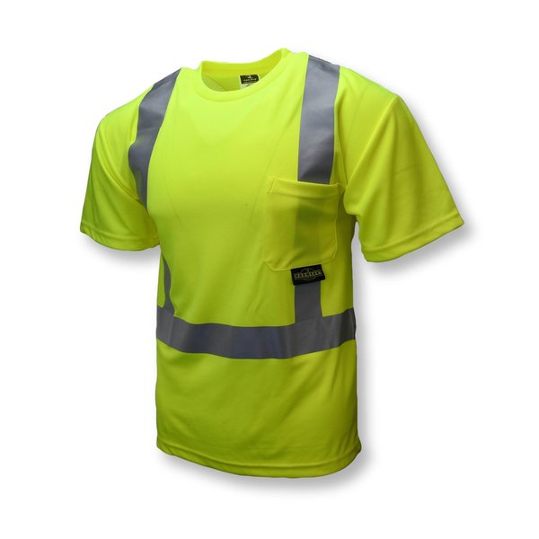 Radians Radians ST11 Class 2 High Visibility Safety T-Shirt with Max-Dri(TM) ST11-2PGS-S