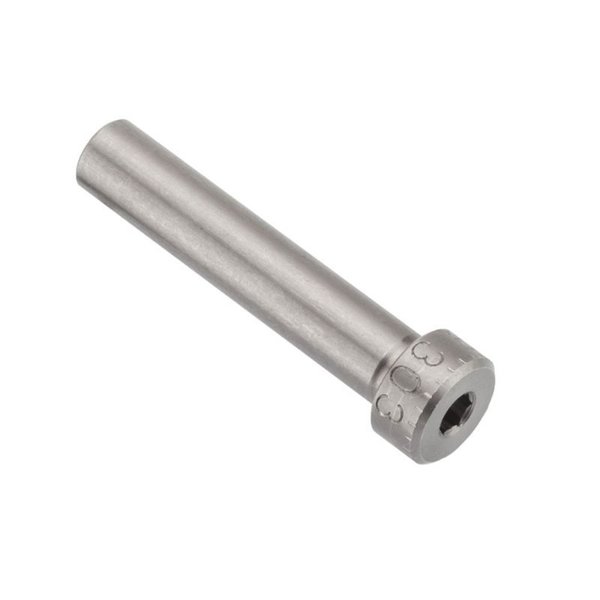 Ampg Shoulder Screw, 2B Thr Sz, 1/4 in Thr Lg, 1-1/4 in Shoulder Lg, 18-8 Stainless Steel STR60114C20-TAP