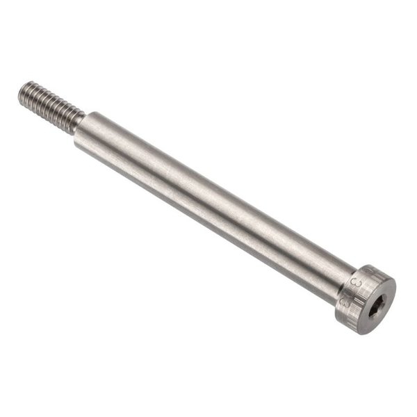 Ampg Shoulder Screw, 3A Thr Sz, 3/4 Thr Lg, 3 in Shoulder Lg, 18-8 Stainless Steel STR60138C48-1420