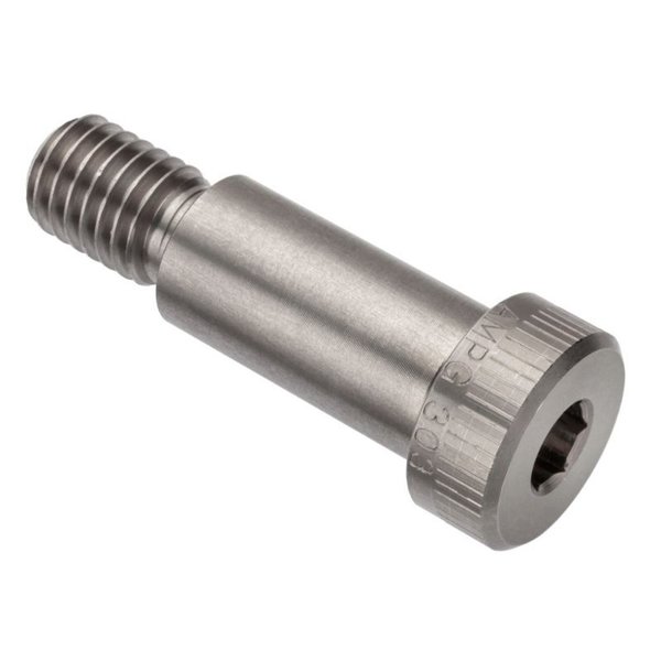 Ampg Shoulder Screw, 3A Thr Sz, 3/4 Thr Lg, 1-1/4 in Shoulder Lg, 18-8 Stainless Steel STR60158C20