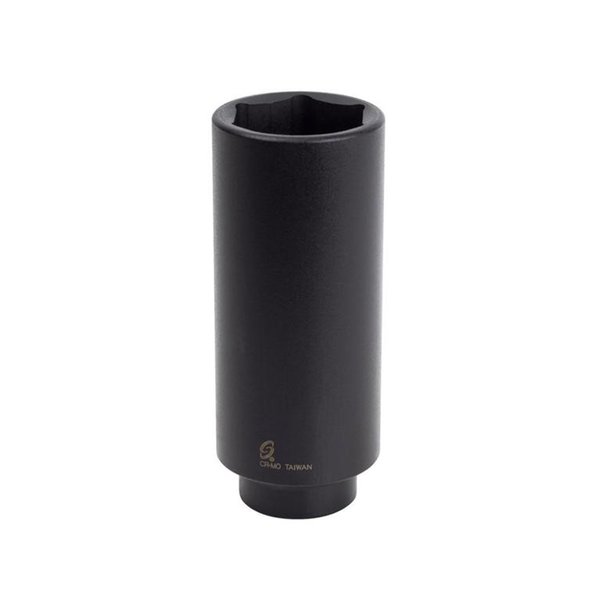 Sunex 1/2" Drive Impact Socket, SAE, 80mm L 246XD