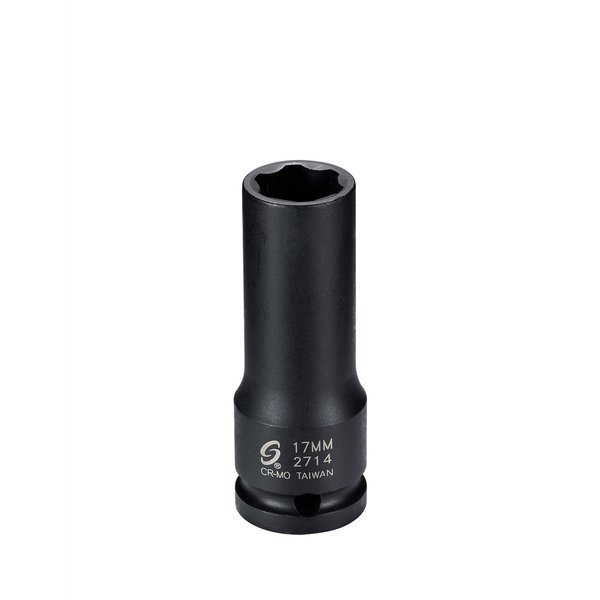 Sunex Mercedes Benz Lug Imp Socket, 1/2"Dr, 17mm 2714