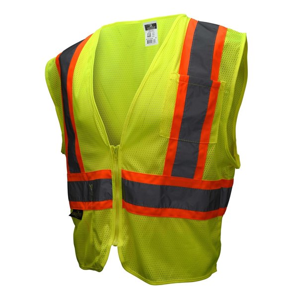 Radians Radians SV22-2 Economy Type R Class 2 Safety Vest with Two-Tone Trim SV22-2ZGM-5X