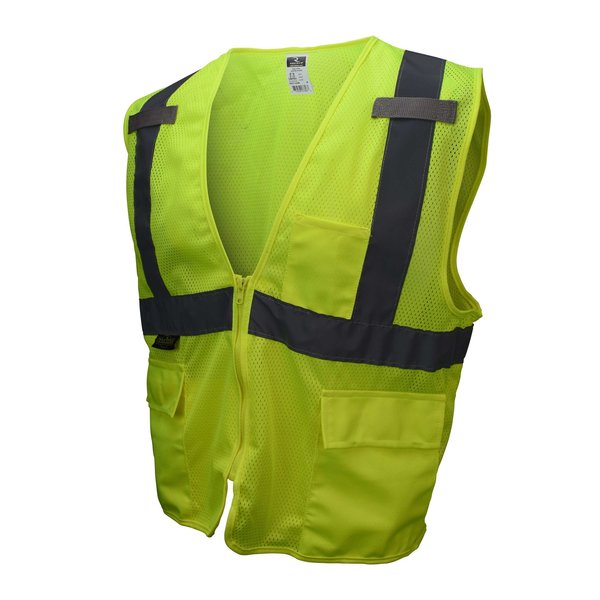 Radians Radians SV27 Multipurpose Surveyor Type R Class 2 Safety Vest, Size: 5X SV27-2ZGM-5X