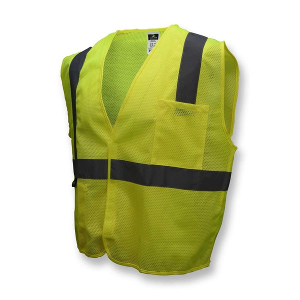 Radians Radians SV2 Economy Type R Class 2 Mesh Safety Vest, Size: M SV2GMM