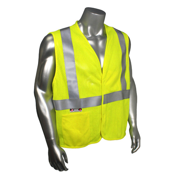 Radians Radians SV97-2VGMFR Premium Mesh Modacrylic FR Class 2 Vest SV97-2VGMFR-5X