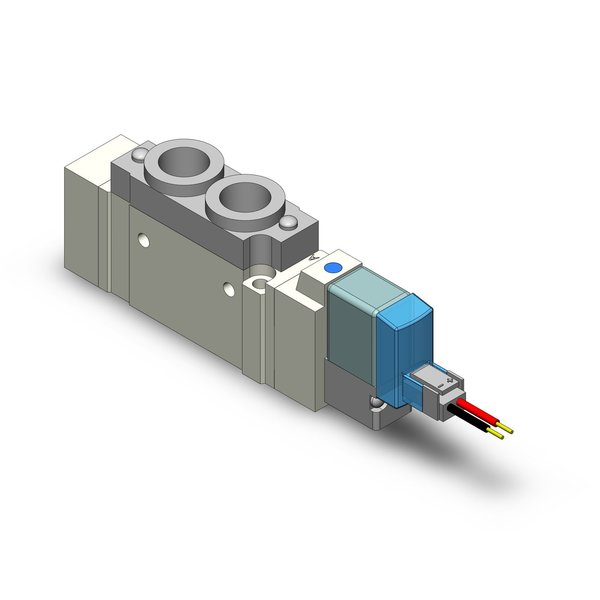 Smc Valve, 5 Port, 2Position, 24VDC, 1/8" Port SY5120-5LZ-01