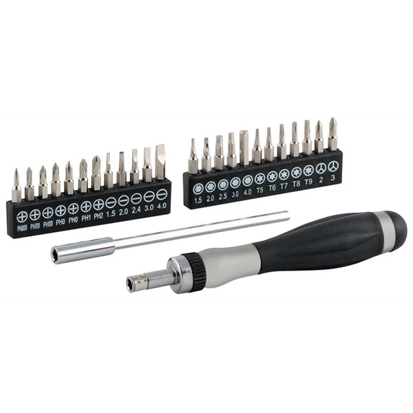 Titan Ratcheting Precision Screwdriver, 26 pcs. 16092