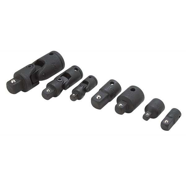 Titan Chrome Adaptor/U-joint Set, 7 pcs. 17408