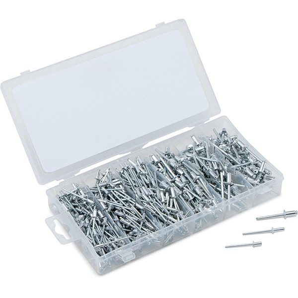 Titan Aluminum Rivet Assortment, 500 Piece TIT45228