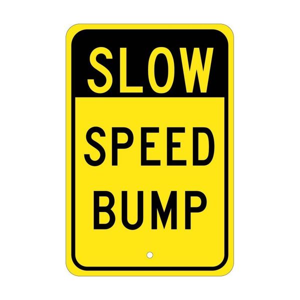 Nmc Slow Speed Bump Sign, TM157J TM157J