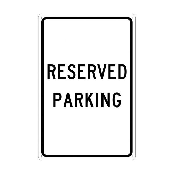 Nmc Reserved Parking Sign, TM5G TM5G