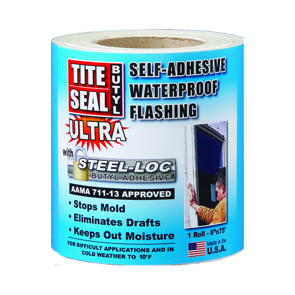 Cofair Tite Seal Butyl Ultra Window Tape, 6"X75' TSBULTRA675