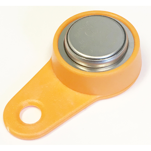 Timepilot Orange DS1990A Magnetic iButtons 10PK 0100-ORANGE