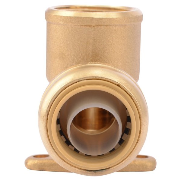 Sharkbite 90 Degree Drop Ear Elbow 3 4 in Tube Size Brass Brass