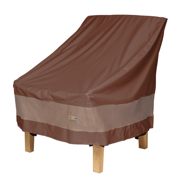 Duck Covers Ultimate Mocha Patio Chair Cover, 32"W x 37"D x 36"H UCH323736