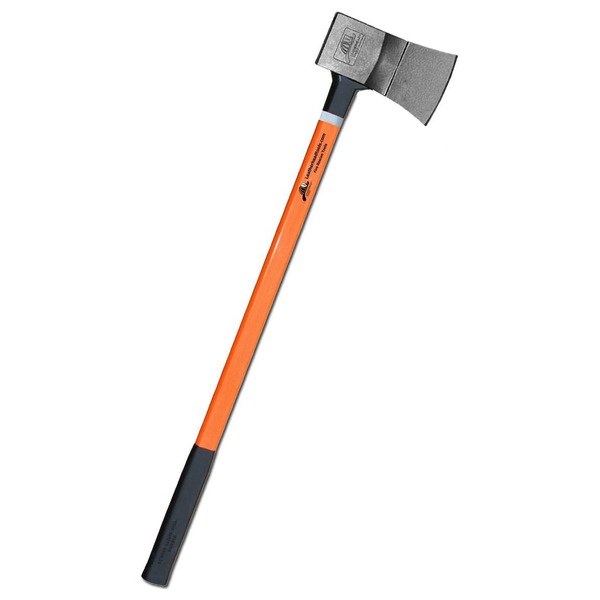 Leatherhead Tools Axe, Orange, Rubber Grip, Fiberglass UFAO-8