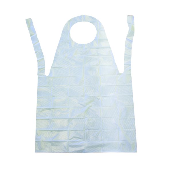 United Scientific Apron, Plastic, Disposable, 2Mm, PK20 UNAPRON-PK/20