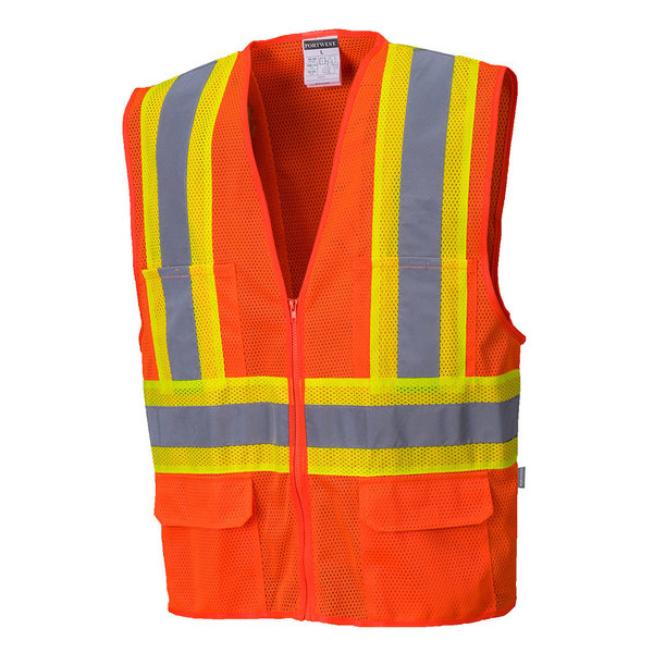 Portwest Tulsa Contrast Hi-Vis Vest, L US371