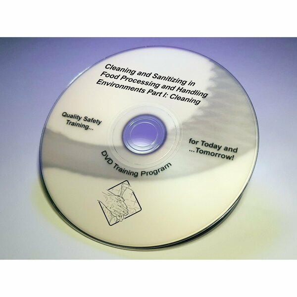 Marcom DVD Program Kit, Cleaning and Sanitizing VFDS4149EM