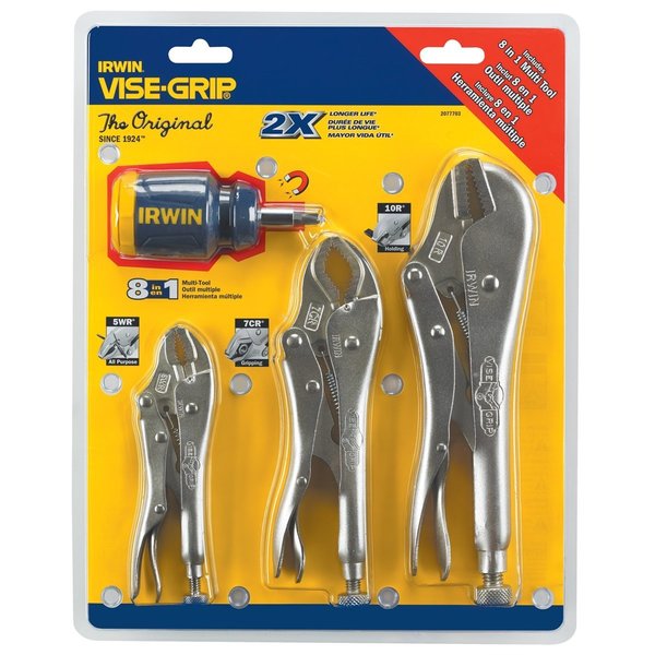 IRWIN VISE-GRIP Locking Pliers, Fast Release, Long Nose with Wire Cutter,  6-Inch (IRHT82583) 