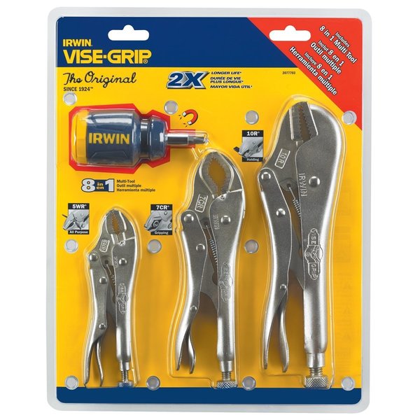 Vise Grip 3-Piece Locking Pliers Set